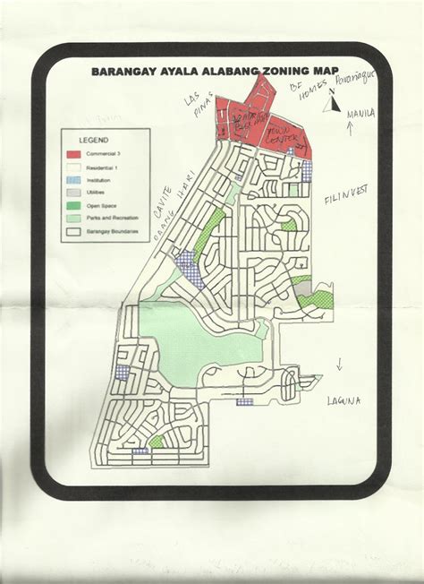 Ayala Barangay Hall Map .